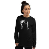 Dancing Skeles Invert Long Sleeve Shirt
