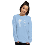 Dancing Skeles Invert Long Sleeve Shirt
