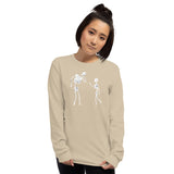 Dancing Skeles Invert Long Sleeve Shirt