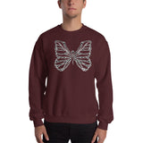Skullterfly Invert Sweatshirt
