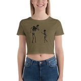 Dancing Skele Crop Tee